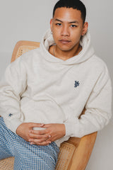 MSB logo embroidery hoodie spring color