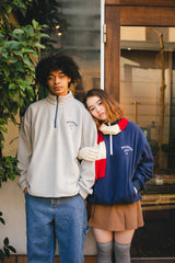 心愛的刺繡Freece Halfzip