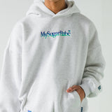 mysugarbabe日落/日出刺繡連帽衫