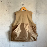 사냥 퀼트 패딩 조끼