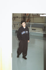 徽標徽標棉線教練夾克