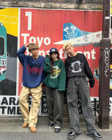 YS Bite徽標船員編織