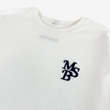 MSB鏈針徽標長T卹