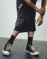 안료화물 반 바지