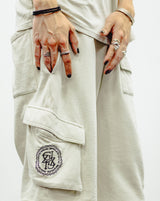 안료화물 반 바지