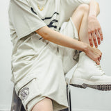 안료화물 반 바지