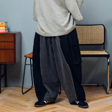 Docking balloon denim cargo pants【AZR-BL-0001-031】