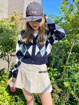 MSB Argyle針織開衫