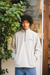 心愛的刺繡Freece Halfzip