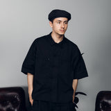 Military-like China shirt 【AZR-BL-0001-017】