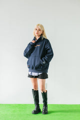 mysugarbabe日落/日出刺繡連帽衫