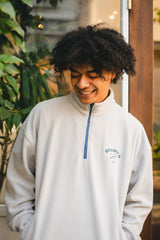 心愛的刺繡Freece Halfzip
