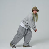 military sweat cargo pants 【AZR-BL-0001-047】