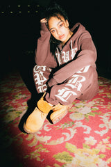 nope女孩徽標汗褲