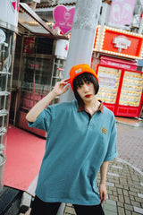 9090條紋polo襯衫