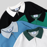 9090 X年輕歌曲針織polo卹