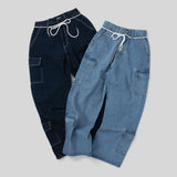 Nope Girl wide denim pants