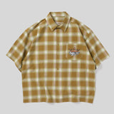 國王徽標漸變襯衫