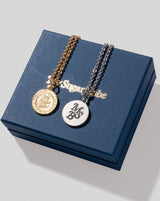 MSB coin motif neckless