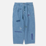 genzai EMB Denim Pants