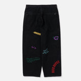 genzai EMB Denim Pants