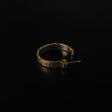 ...TABOO by genzai Brain Flat Hoop Earrings