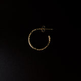 ...TABOO by genzai Brain Flat Hoop Earrings