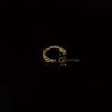 ...TABOO by genzai Brain Square Hoop Earrings