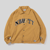徽標徽標棉線教練夾克