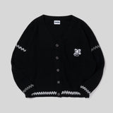 "N" Logo Stitch Cardigan
