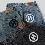 “ N”化學洗牛仔布