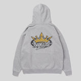 國王徽標連帽衫