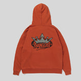 國王徽標連帽衫