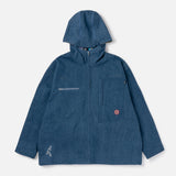 衛星引擎蓋牛仔夾克