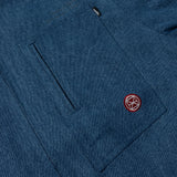 衛星引擎蓋牛仔夾克