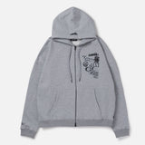 genzai Logo collage Zip Hoodie