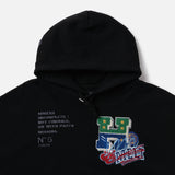 歇斯底里的魅力Genzai Sagara拼贴连帽衫