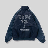 MSBE nylon stand blouson