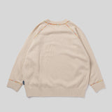 컬러 스티치 니트