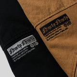 國王徽標連帽工作夾克