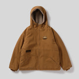 國王徽標連帽工作夾克