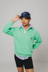 MSB patch logo sweat polo shirt