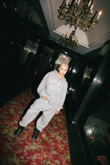 nope女孩徽標汗褲