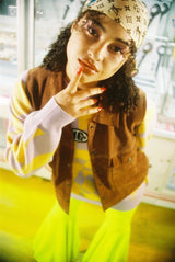 ng 체크 무늬 니트 스웨터