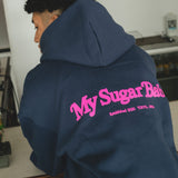 MSB霓虹燈徽標連帽衫