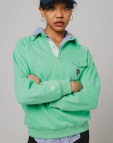 MSB patch logo sweat polo shirt