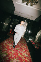 nope女孩徽標汗褲