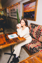 MSB Waffle Flare Pants