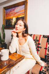 MSB Waffle Flare Pants