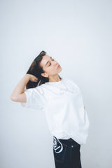 Nopegirl rhinestone logo T